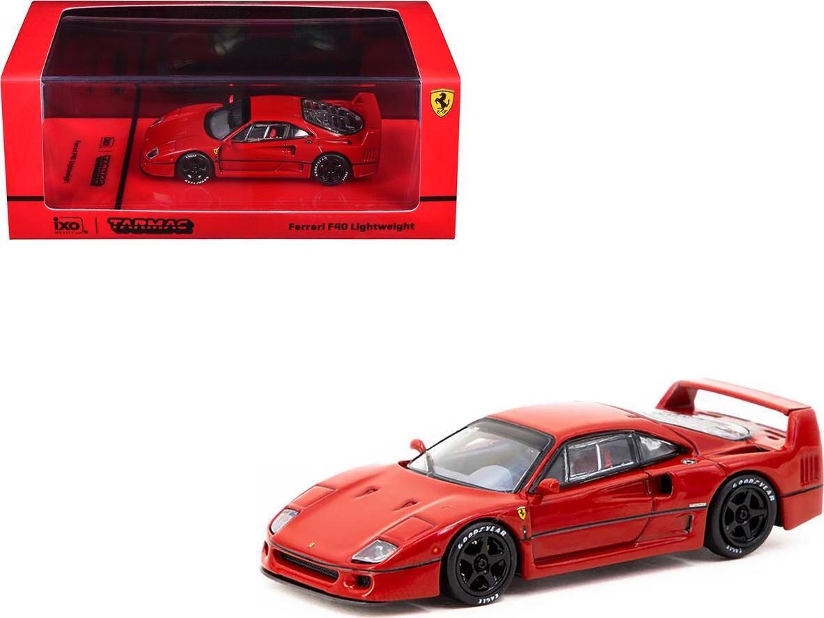 【国内在庫品】ターマックワークス 1/64 フェラーリ F40 ライトウエイト レッド Tarmac Works Ferrari F40 Lightweight ミニカー