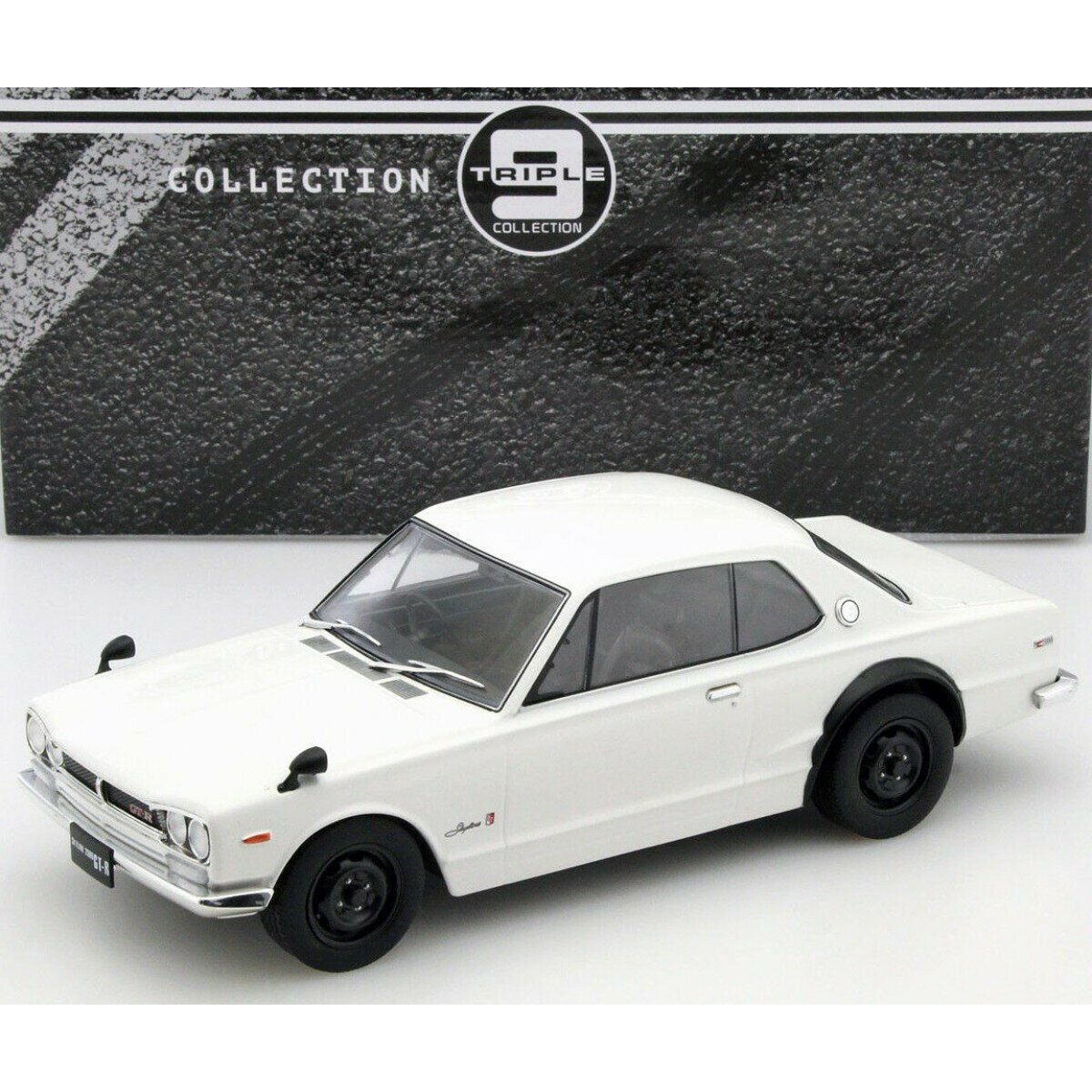 TRIPLE9 1/18 日産 スカイライン GT-R 1972 ハコスカ ホワイト NISSAN SKYLINE GT-R KPGC10 T9-1800181