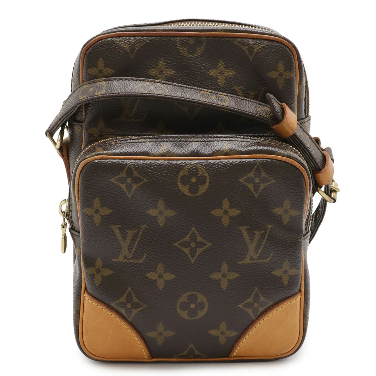 LOUIS VUITTON ルイ ヴィトン モノグラム アマゾン ショルダーバッグ ポシェット 斜め掛け ベタなし M45236 【中古】