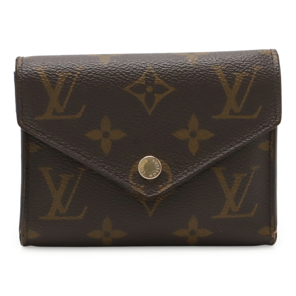 LOUIS VUITTON ルイ ヴィトン モノグラム ポルトフォイユ ヴィクトリーヌ 3つ折財布  ...