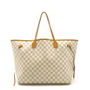 LOUIS VUITTON ルイ ヴィトン ダミエアズール ネヴァーフルGM トートバッグ ショルダーバッグ ショルダートート N51108 【中古】