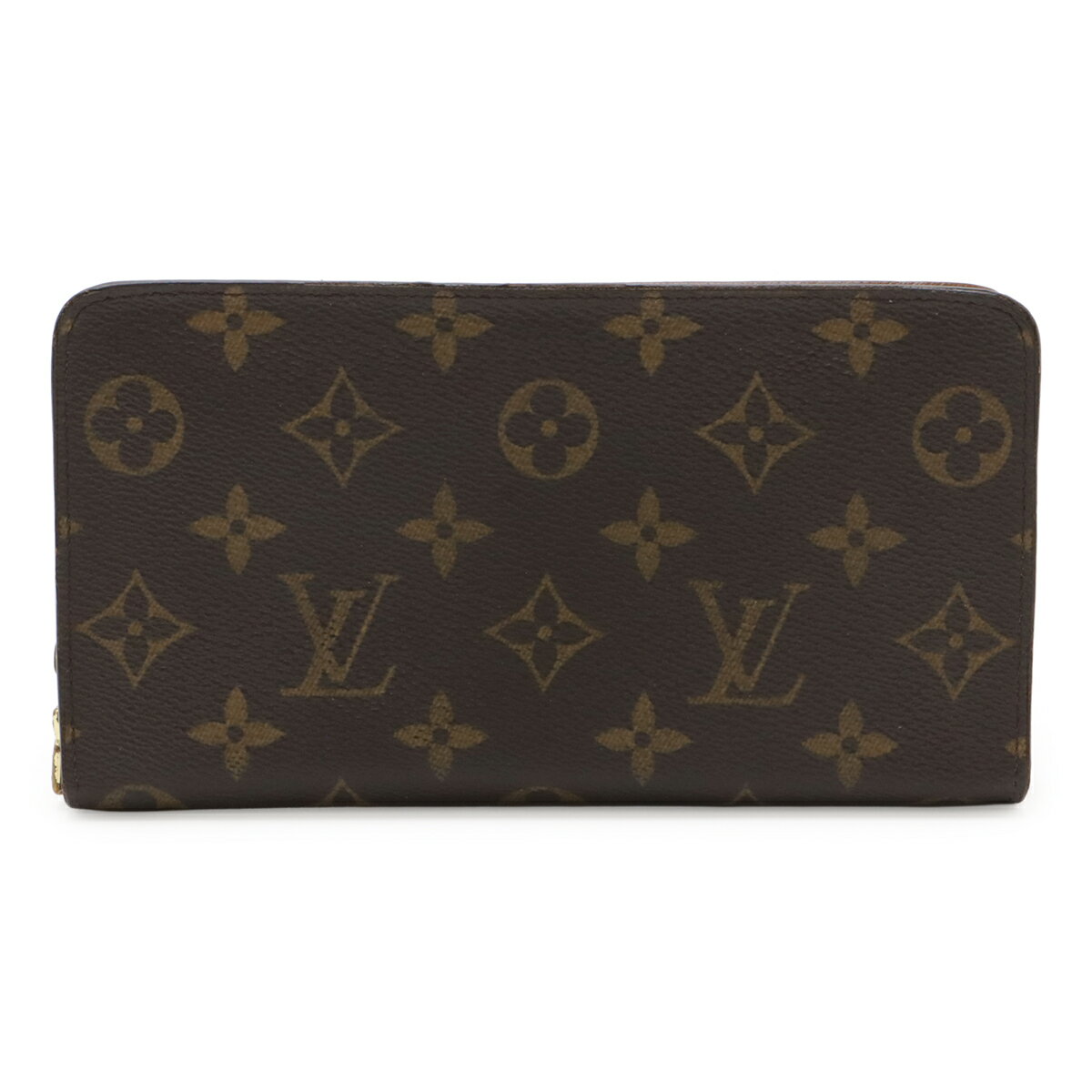 LOUIS VUITTON ルイ ヴィトン モノグラム ポルトモネ ジップ ラウンドファスナー 長財 ...