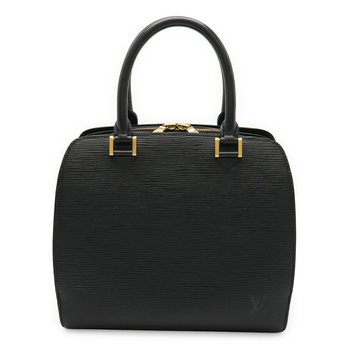 LOUIS VUITTON ルイ ヴィトン エピ ポンヌフ ハンドバッグ レザー ノワール 黒 ブラック ゴールド金具 M52052 【中古】