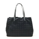 CHANEL シャネル ニュートラベルライン Newトラベルライン トートMM トートバッグ ショルダーバッグ ナイロン ブラック 黒 ゴールド金具 A15991 【中古】