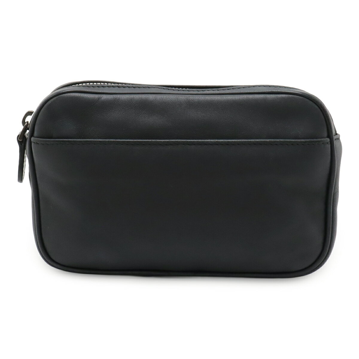Rakuten - BOTTEGA VENETA ボッテガ ヴェネタ ボッテガベネタ イントレチャート ウエストバッグ ボディバッグ 2WAY ポーチ レザー ブラック 黒 【中古】