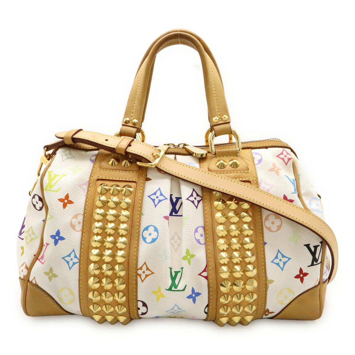 LOUIS VUITTON �륤 �����ȥ� ��Υ����ޥ�����顼 �����ȥˡ�MM �ܥ��ȥ�Хå� �ϥ�ɥХå� 2WAY ���������Хå� �֥��� �ۥ磻�� ...