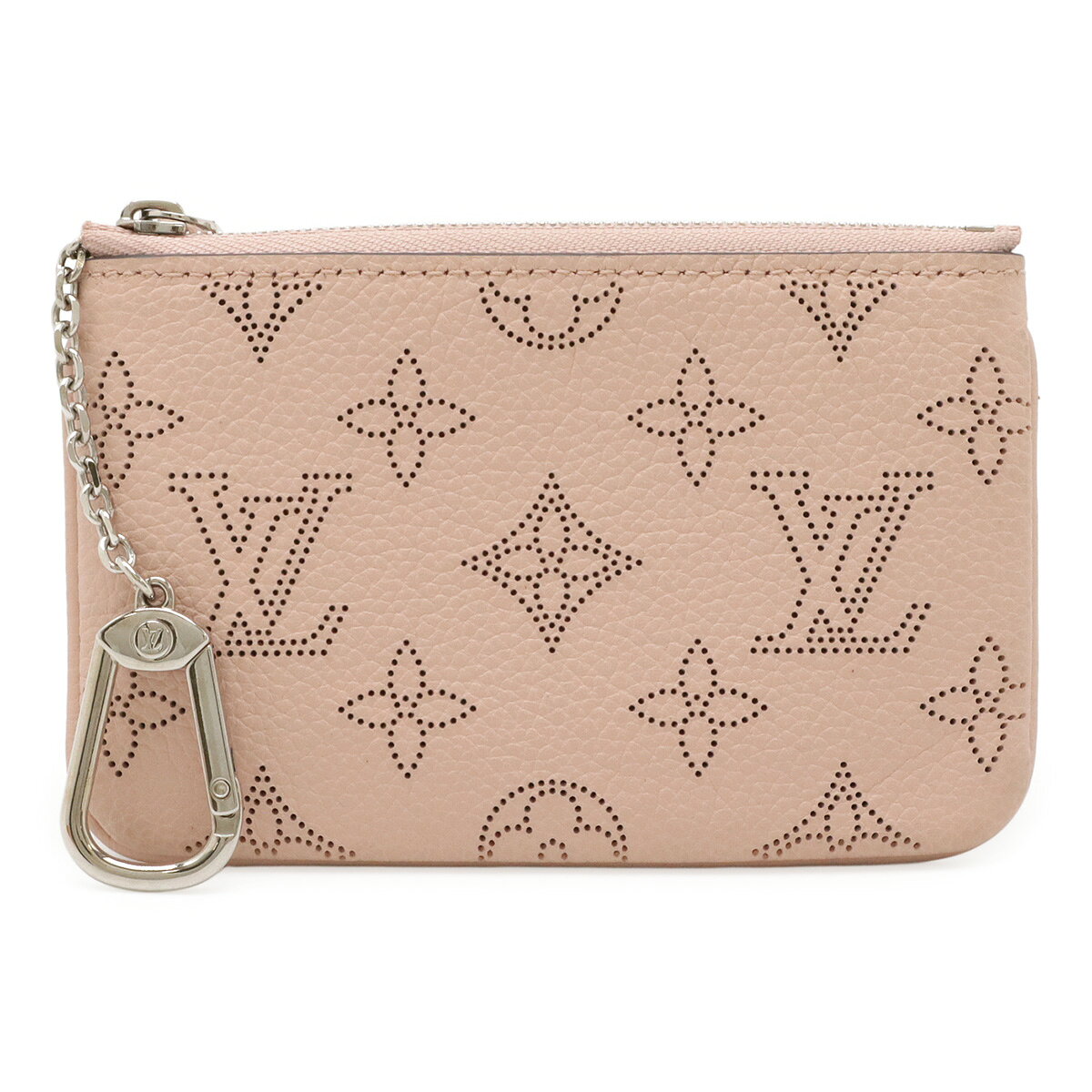 LOUIS VUITTON ルイ ヴィトン モノグラムマヒナ ポシェット クレ コインケース 小銭入れ コインパース マグノリア ピンク キーフック付き M69508 【中古】