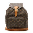 LOUIS VUITTON ルイ ヴィトン モノグラム モンスリGM リュックサック バッグパック ショルダーバッグ M51135 【中古】