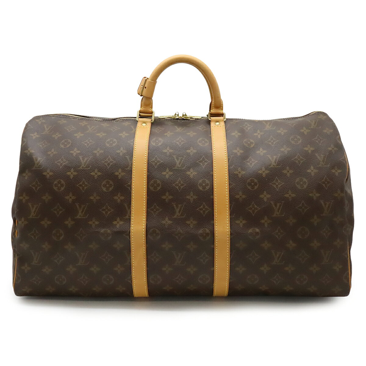 LOUIS VUITTON ルイ ヴィトン モノグラム キーポル55 ボストンバッグ ハンドバッグ 旅行カバン トラベルバッグ トラベルボストン M41424 【中古】