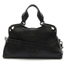 Cartier カルティエ マルチェロ ドゥ カルティエ ハンドバッグ トートバッグ 2WAY ショルダーバッグ レザー ブラック 黒 【中古】(4)