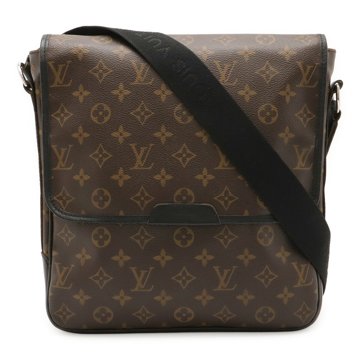 乐天商城 - LOUIS VUITTON ルイ ヴィトン モノグラムマカサー バスMM ショルダーバッグ メッセンジャーバッグ 斜め掛け M56715 【中古】