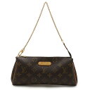 LOUIS VUITTON ルイ ヴィトン モノグラム エヴァ アクセサリーポーチ パーティバッグ チェーン ハンドバッグ ショルダーストラップ欠品 M95567 【中古】(4)