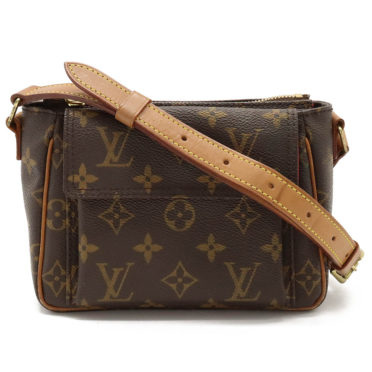 【バッグ】LOUIS VUITTON ルイ ヴィトン モノグラム ヴィバシテPM ショルダーバッグ 斜め掛け ポシェット ミニバッグ M51165 【中古】