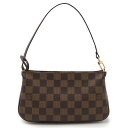 LOUIS VUITTON ルイ ヴィトン ダミエ ナヴォナ アクセサリーポーチ マルチポーチ 小物入れ ハンドバッグ N51983 【中古】