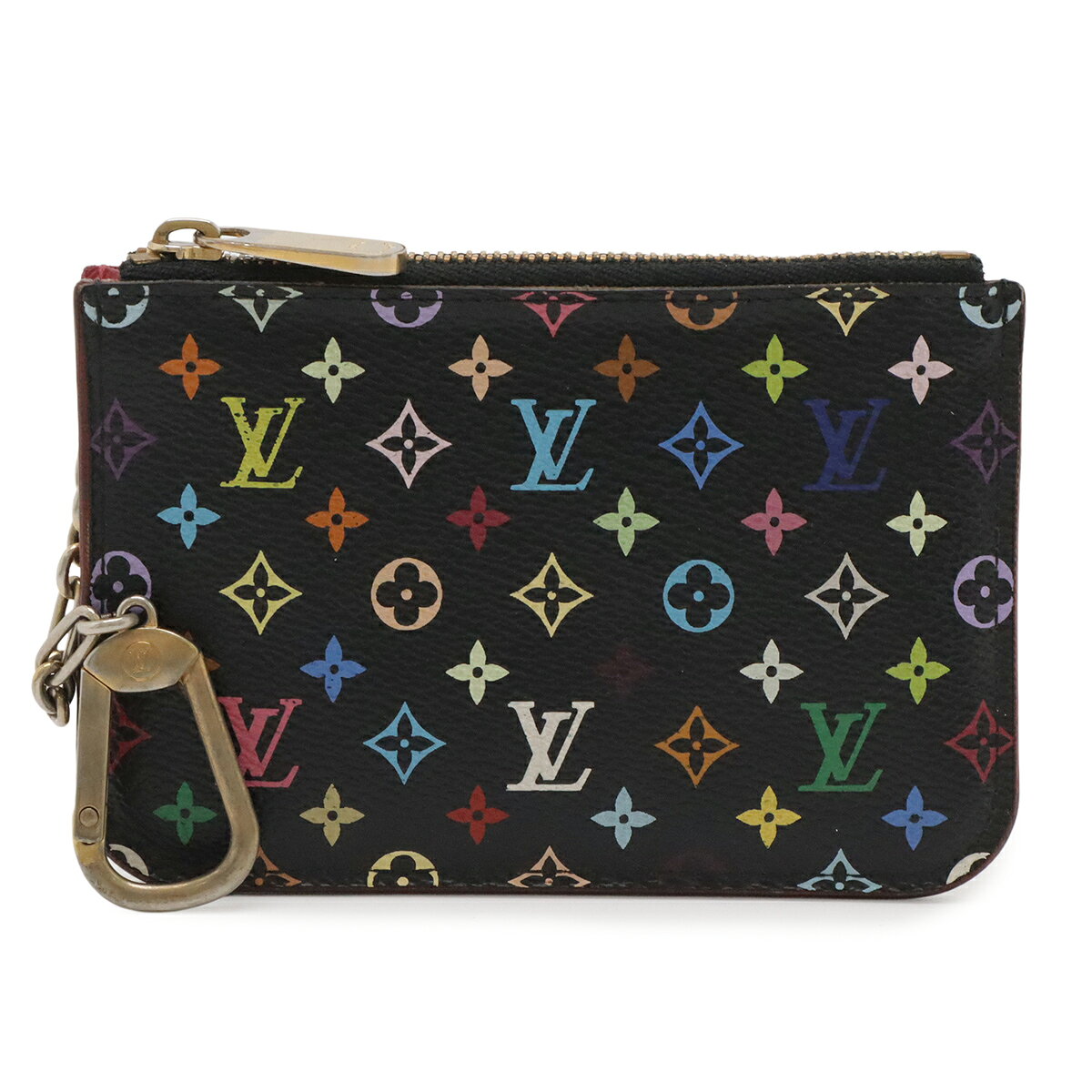 LOUIS VUITTON ルイ ヴィトン モノグラムマルチカラー ポシェット クレ コインパース コインケース 小銭入れ ノワール グルナード M93735 
