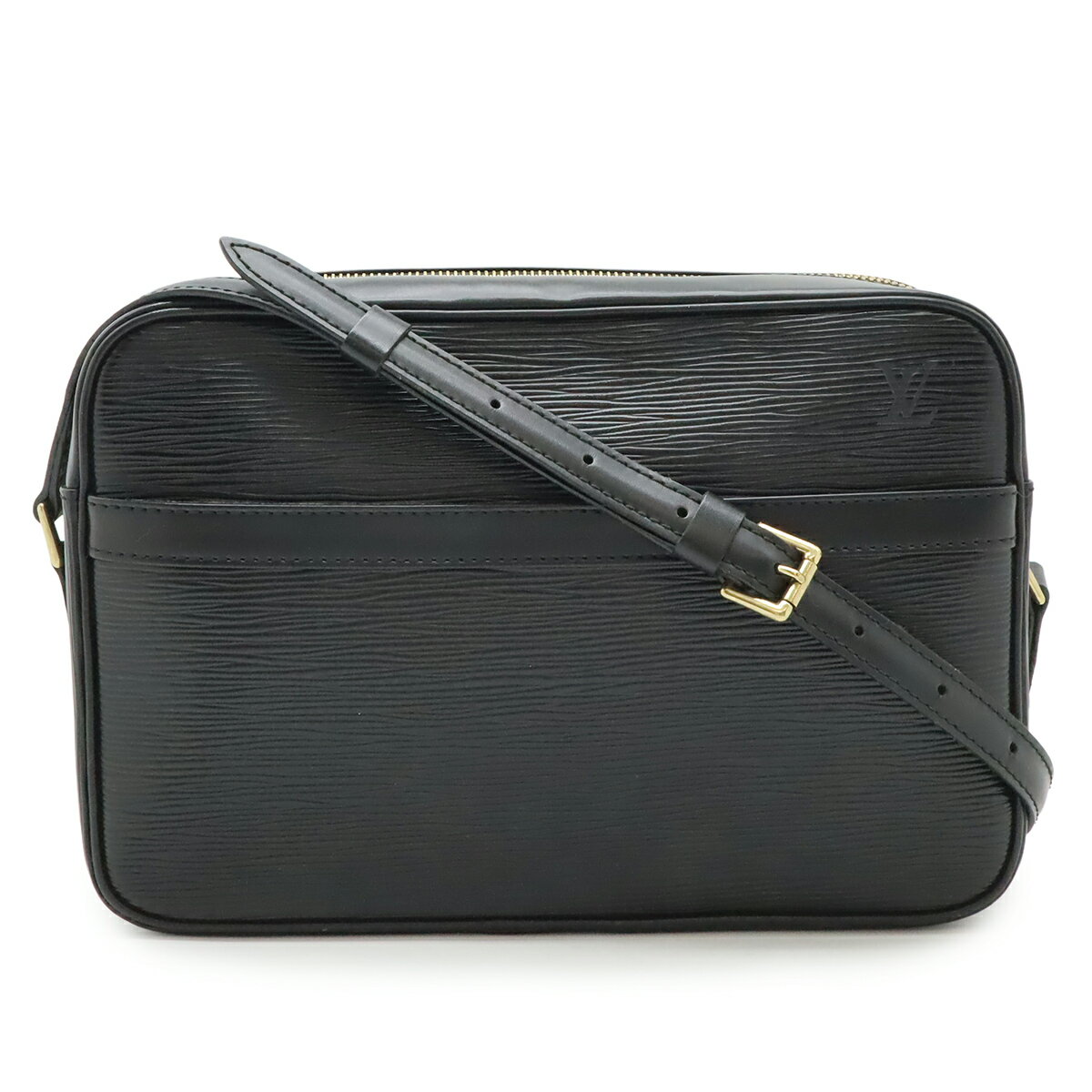 LOUIS VUITTON - LOUIS VUITTON ルイ ヴィトン エピ トロカデロ27 ショルダーバッグ 斜め掛け ノワール 黒 ブラック ゴールド金具 M52302 【中古】