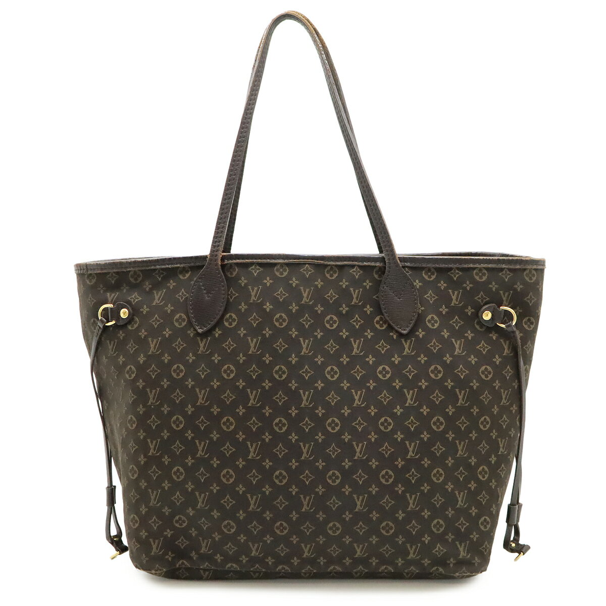 LOUIS VUITTON ルイ ヴィトン モノグラムイディール ネヴァーフルMM トートバッグ ショルダーバッグ キャンバス フザン ブラウン M40513 【中古】