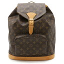 LOUIS VUITTON ルイ ヴィトン モノグラム モンスリGM リュックサック バッグパック ショルダーバッグ M51135 【中古】