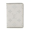 LOUIS VUITTON ルイ ヴィトン タイガラマ オーガナイザー ドゥポッシュ カードケース 名刺入れ パスケース 定期入れ アンタークティカ M30315 【中古】