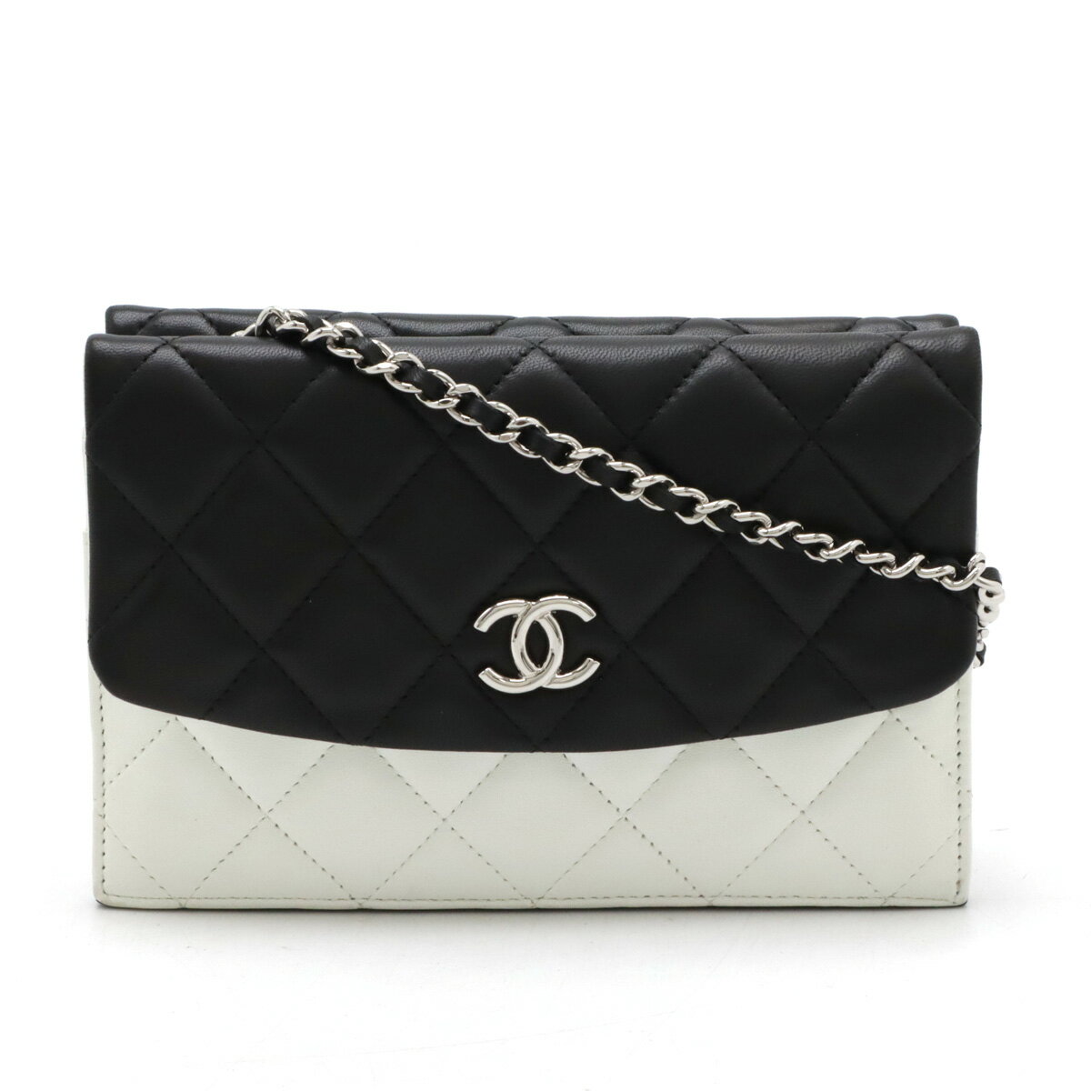 CHANEL - CHANEL シャネル ビコローレ フラップ 折り財布