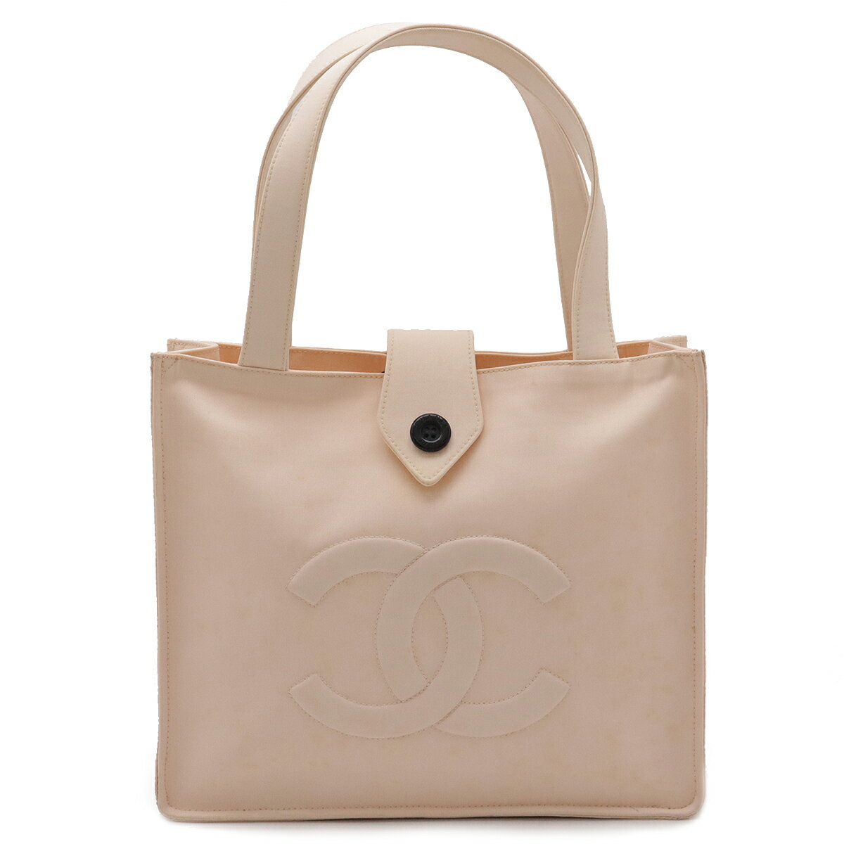 CHANEL ミニトートバッグ ハンドバック ホワイト シャネル