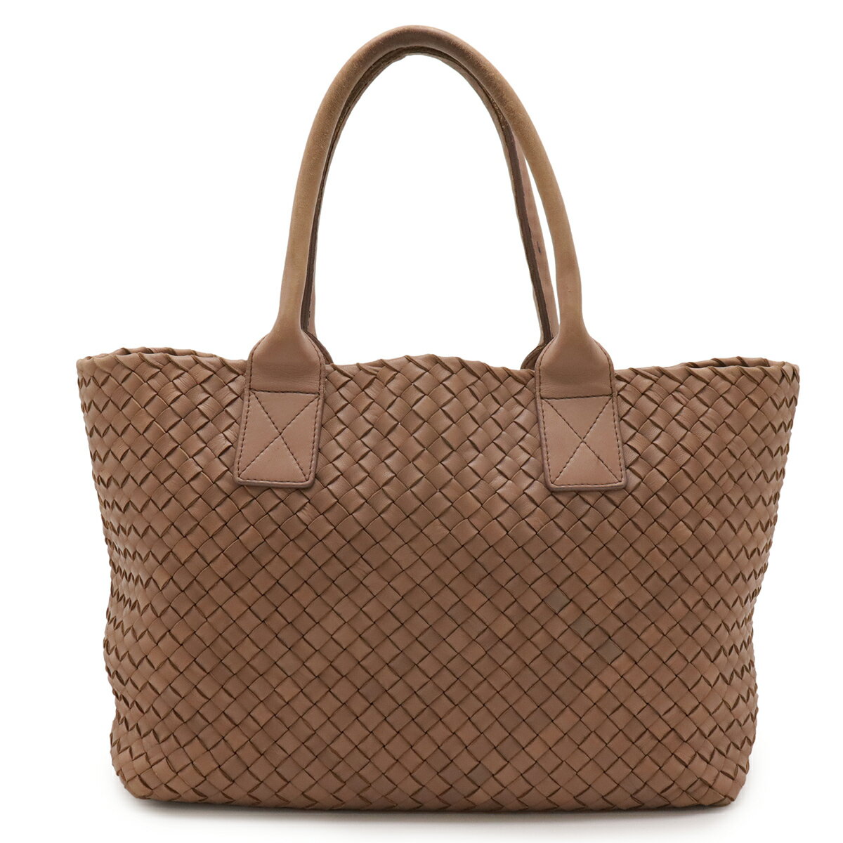 BOTTEGA VENETA ボッテガ ヴェネタ イントレチャート カバPM トートバッグ ショルダーバッグ レザー ダスティピンク ポーチ付き 限定500個 141498 【中古】