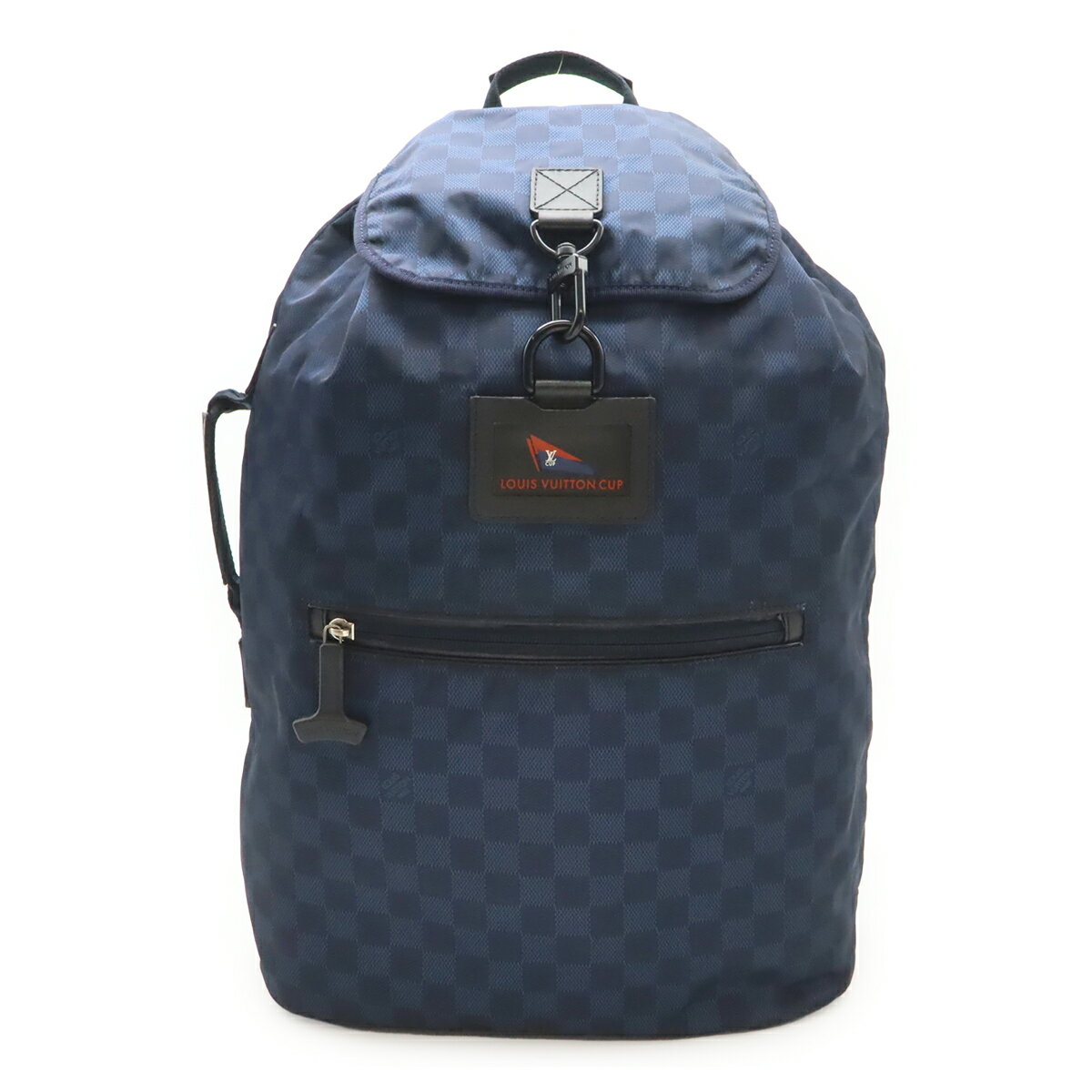 乐天商城 - LOUIS VUITTON ルイ ヴィトン ダミエ チャレンジ オストロ LVカップ バックパック リュックサック デイパック ナイロン オキシジェン N41252 【中古】