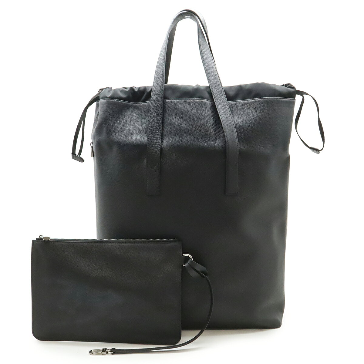 LOUIS VUITTON ルイ ヴィトン タイガ カバ ライト カバライト トートバッグ ラージトート ショルダーバッグ 巾着型 ポーチ付属 M44228 【中古】