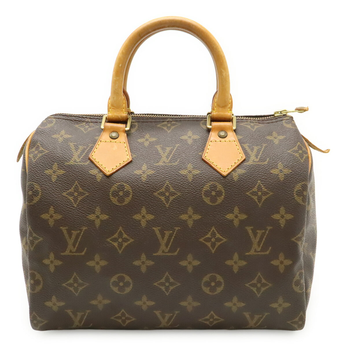 LOUIS VUITTON - LOUIS VUITTON ルイ ヴィトン モノグラム スピーディ25 ミニボストンバッグ ハンドバッグ M41528 【中古】