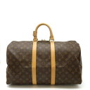 LOUIS VUITTON ルイ ヴィトン モノグラム キーポル45 ボストンバッグ ハンドバッグ 旅行カバン トラベルバッグ M41428 【中古】