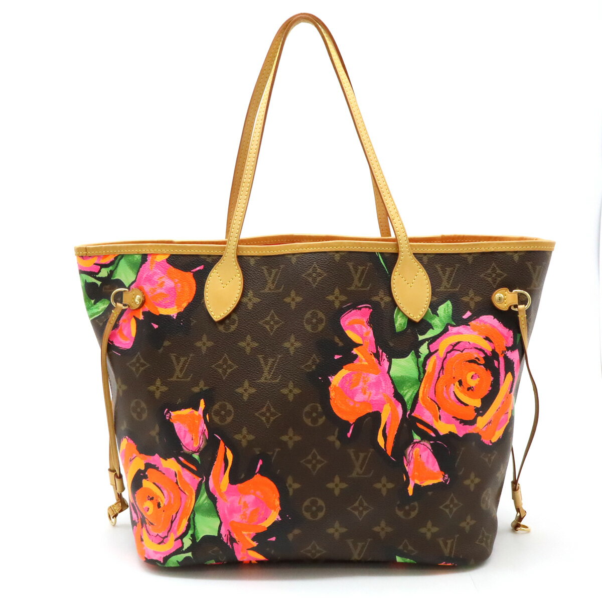 Rakuten - LOUIS VUITTON ルイ ヴィトン モノグラムローズ ネヴァーフルMM トートバッグ ショルダーバッグ スティーブンスプラウスコラボ M48613 【中古】