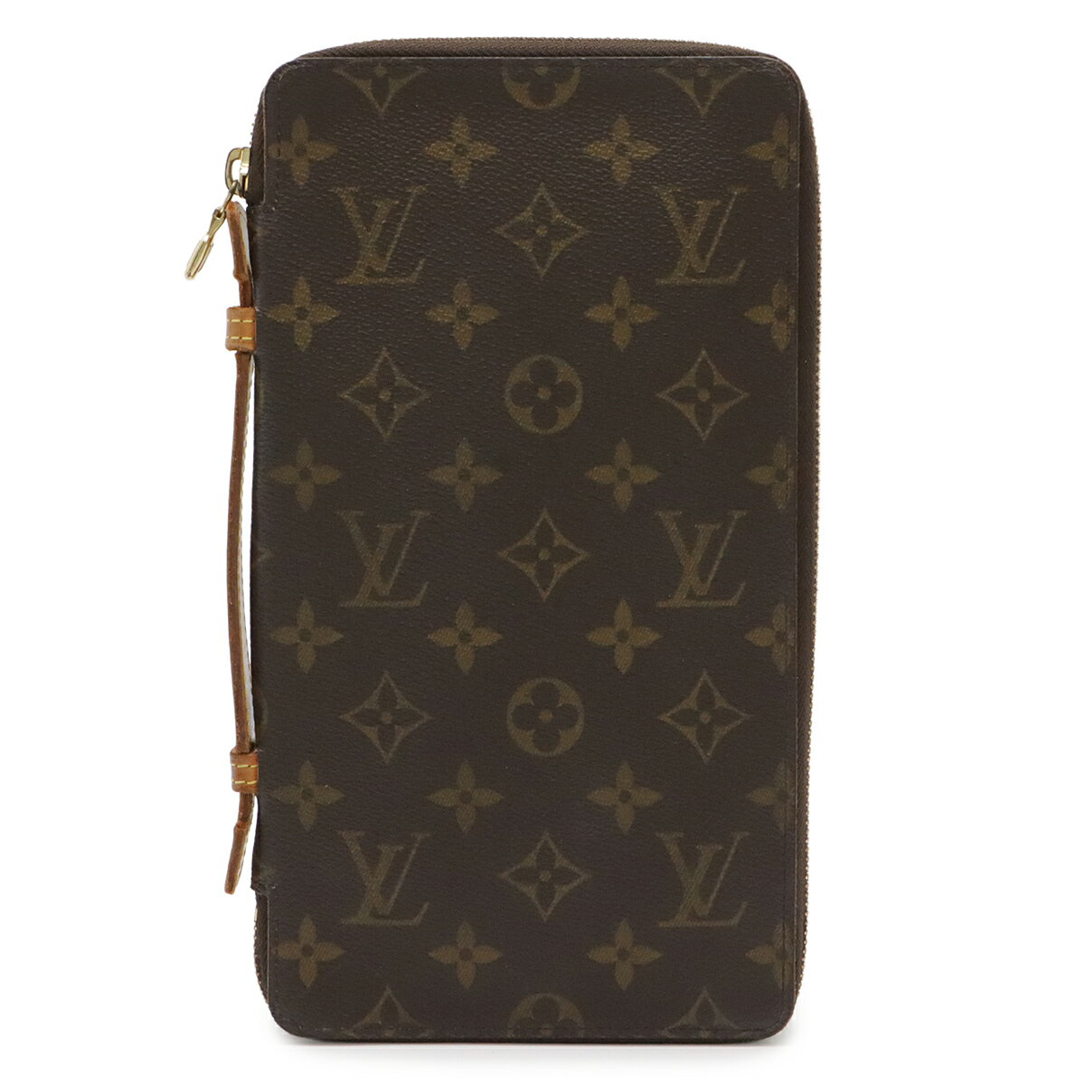 乐天商城 - LOUIS VUITTON ルイ ヴィトン モノグラム オーガナイザー ドゥ ヴォワヤージュ トラベルケース パスポートケース セカンドバッグ M60119 【中古】