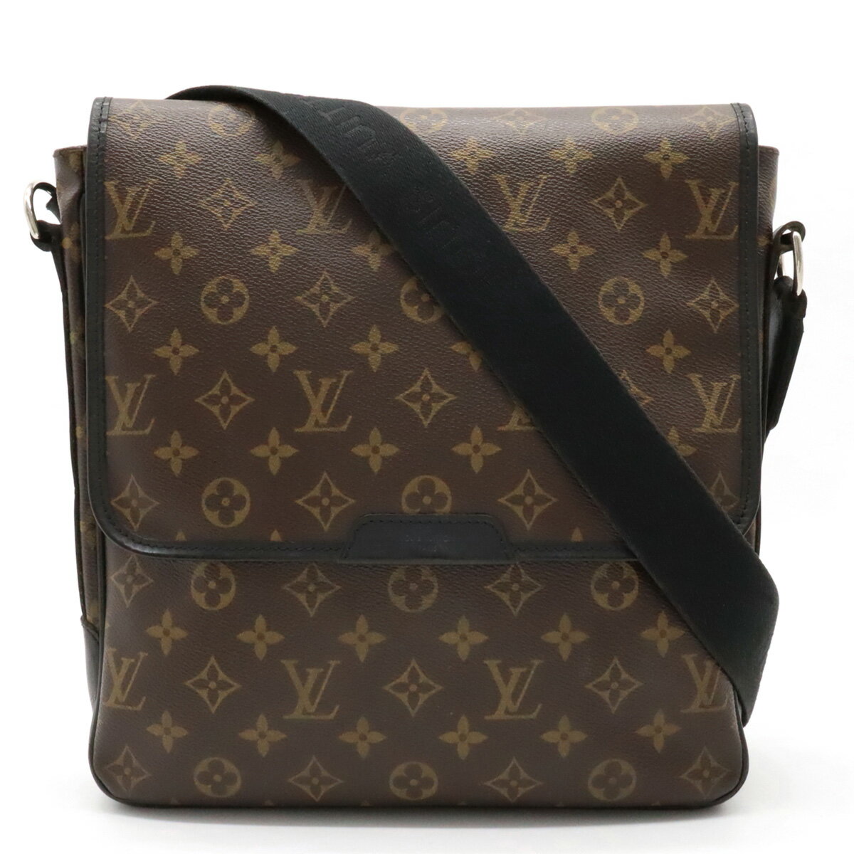 【バッグ】LOUIS VUITTON ルイ ヴィトン モノグラムマカサー バスMM ショルダーバッグ メッセンジャーバッグ 斜め掛け M56715 【中古】