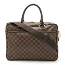LOUIS VUITTON ルイ ヴィトン ダミエ イカール ビジネスバッグ ブリーフケース 書類カバン 2WAY ショルダーバッグ N23252 【中古】