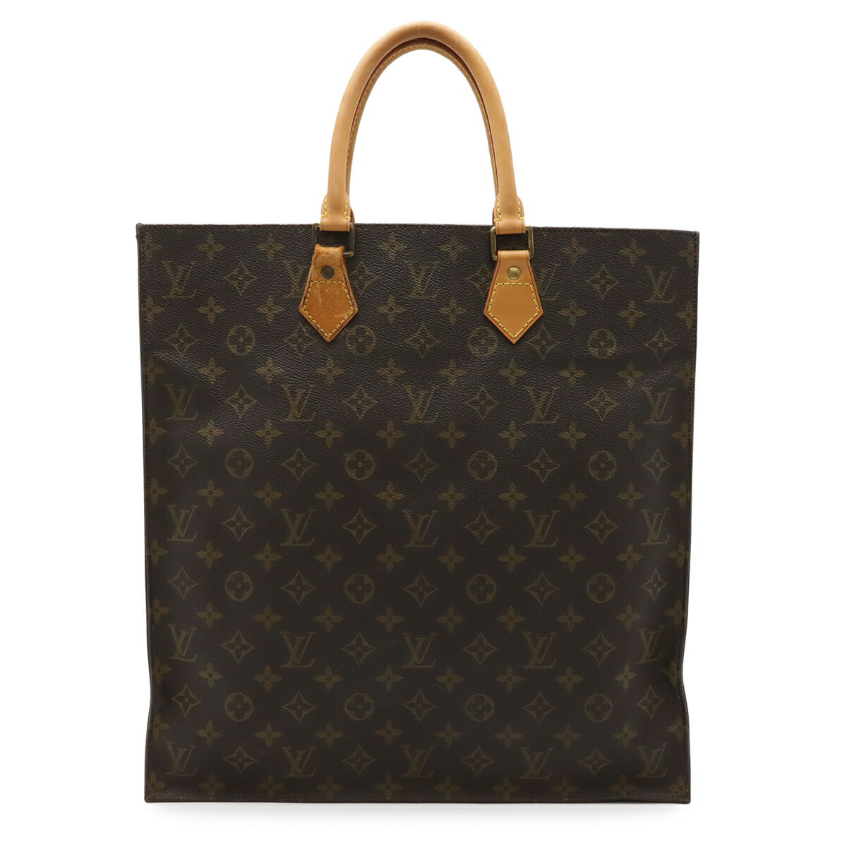 Rakuten - LOUIS VUITTON ルイ ヴィトン モノグラム サックプラ トートバッグ ハンドバッグ ショッピングバッグ ビジネスバッグ スクエア型 M51140 【中古】