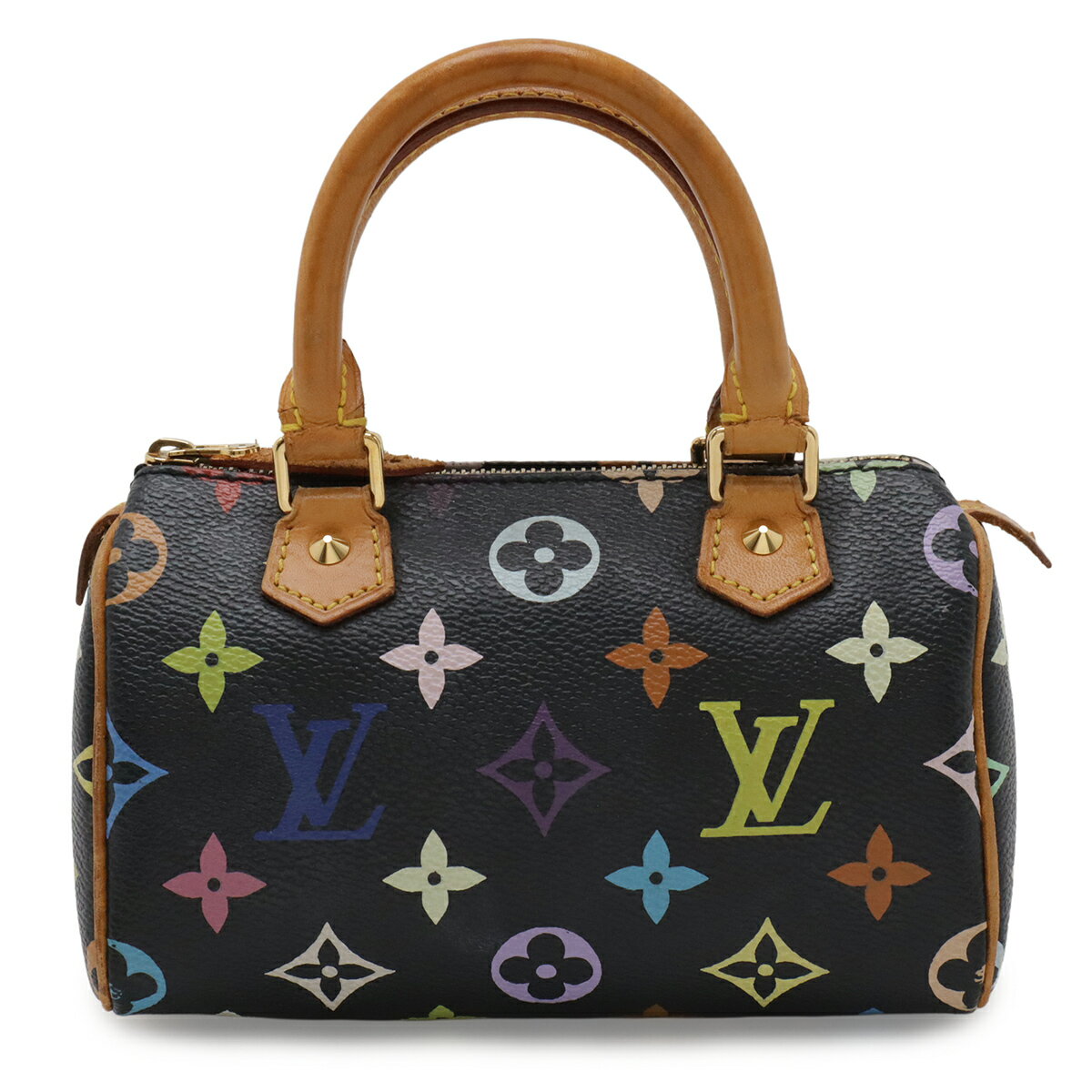 楽天市場】louis vuitton ルイ ヴィトン ミニ スピーディ マルチカラー