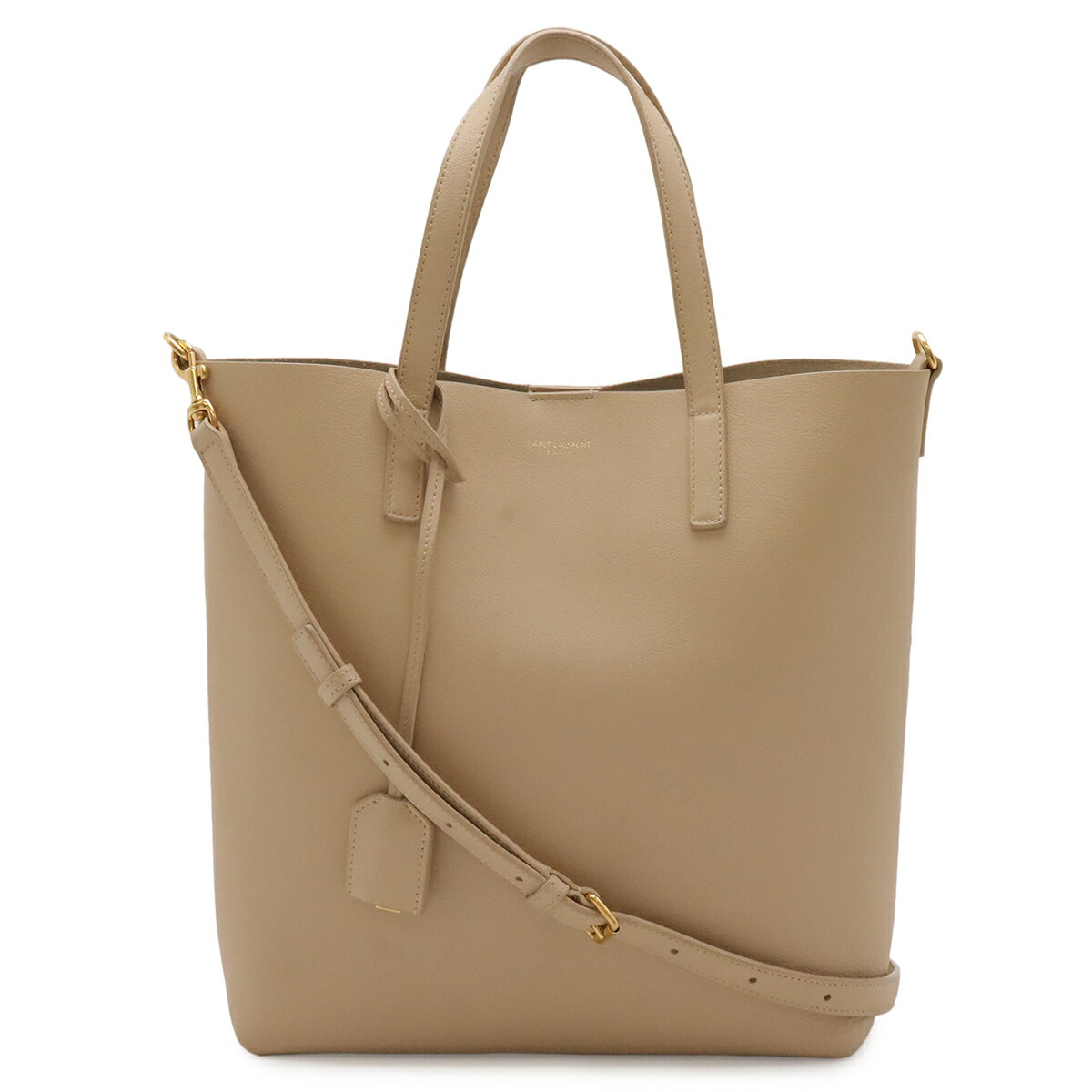 SAINT LAURENT PARIS サン ローラン パリ YSL イブサンローラン トイ ショッピング トートバッグ 2WAY ショルダーバッグ レザー 498612 【中古】