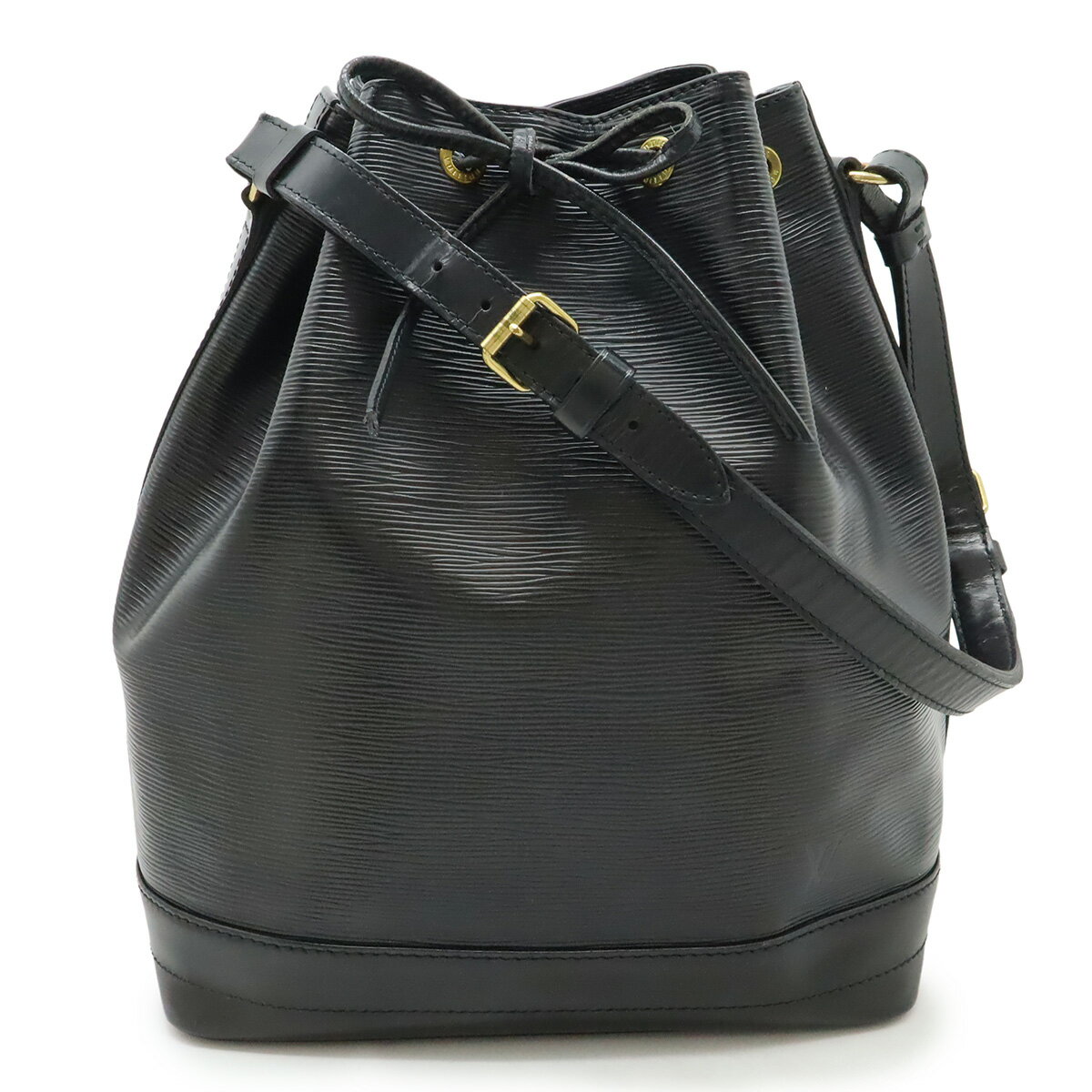 LOUIS VUITTON ルイ ヴィトン エピ ノエ ショルダーバッグ ワンショルダー セミショルダー 巾着 ノワール 黒 ブラック ゴールド金具 M59002 【中古】