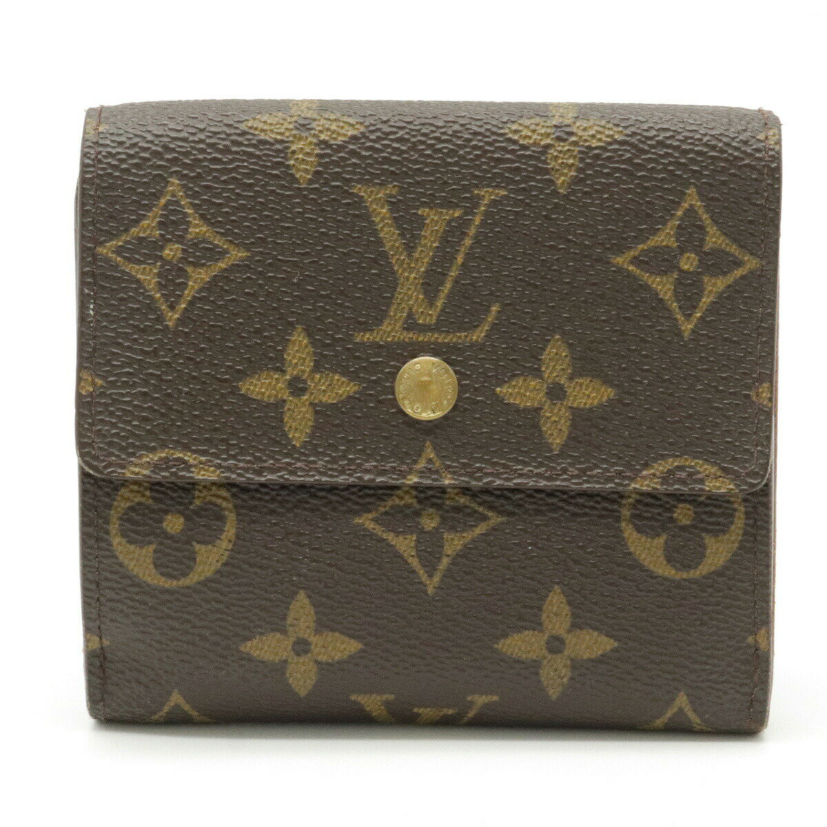 【財布】LOUIS VUITTON ルイ ヴィトン モノグラム ポルトモネ ビエ カルト クレディ 2つ折財布 二つ折り Wホック財布 ダブルホック M61652