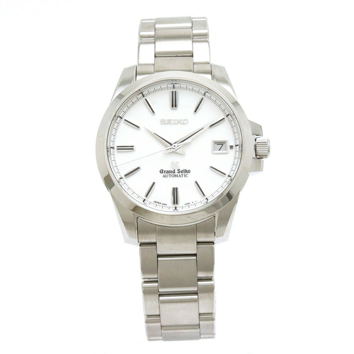 【ウォッチ】SEIKO セイコー メカニカル デイト シルバー文字盤 SS シースルーバック メンズ ...