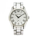 【ウォッチ】EMPORIO ARMANI エンポリオ アルマーニ スモールセコンド シルバー文字盤  ...