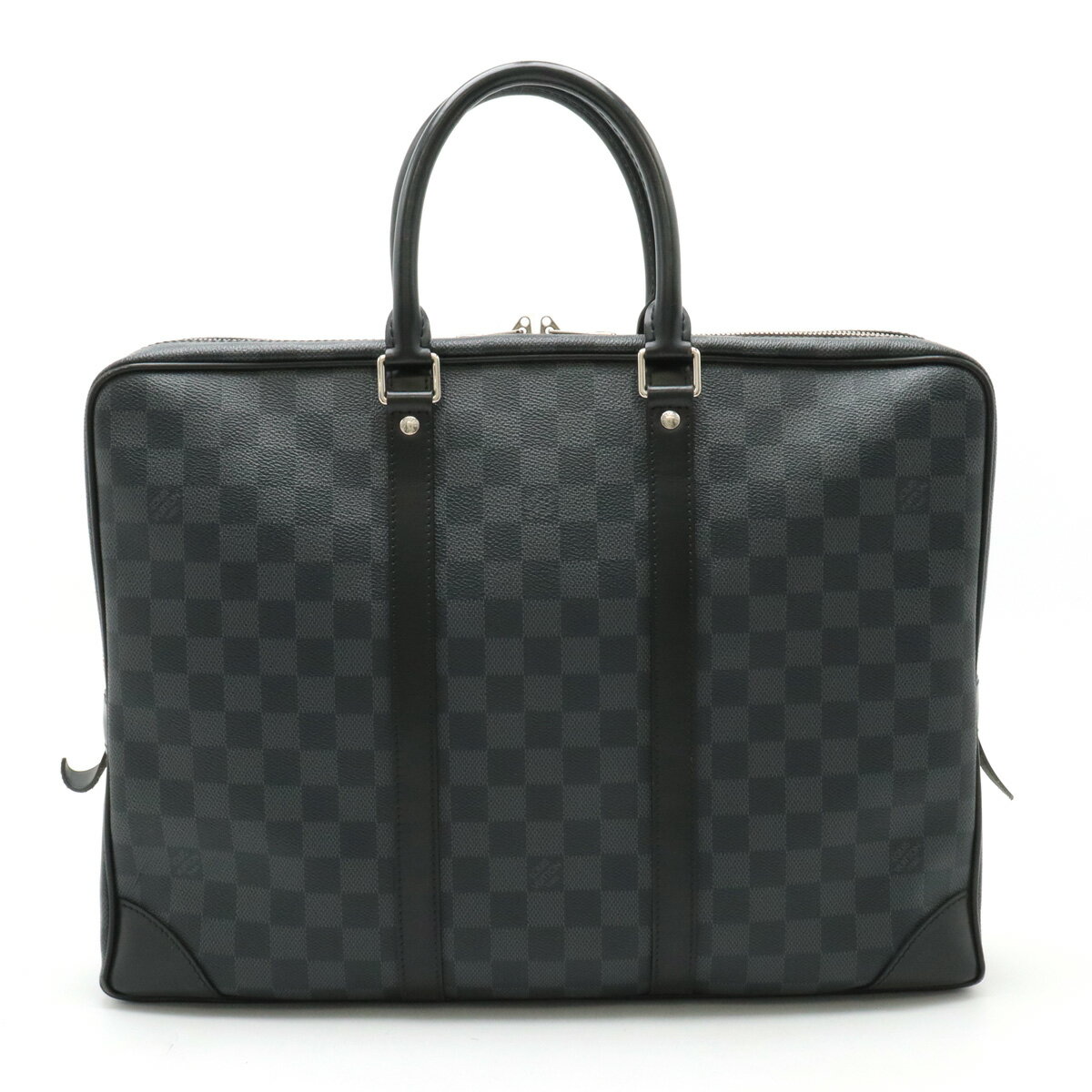 LOUIS VUITTON ルイ ヴィトン ダミエグラフィット ポルトドキュマン ヴォワヤージュ ビジネスバッグ 書類カバン ブリーフケース N41125 【中古】