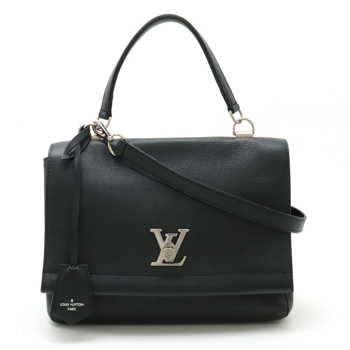 LOUIS VUITTON ルイ ヴィトン ロックミー カルターブル ハンドバッグ 2WAY ショルダーバッグ ソフトカーフレザー ノワール ブラック M50250 【中古】