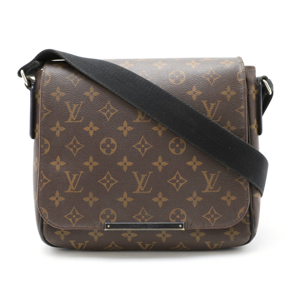LOUIS VUITTON ルイ ヴィトン モノグラムマカサー ディストリクトPM ショルダーバッグ メッセンジャーバッグ 斜め掛け M40935
