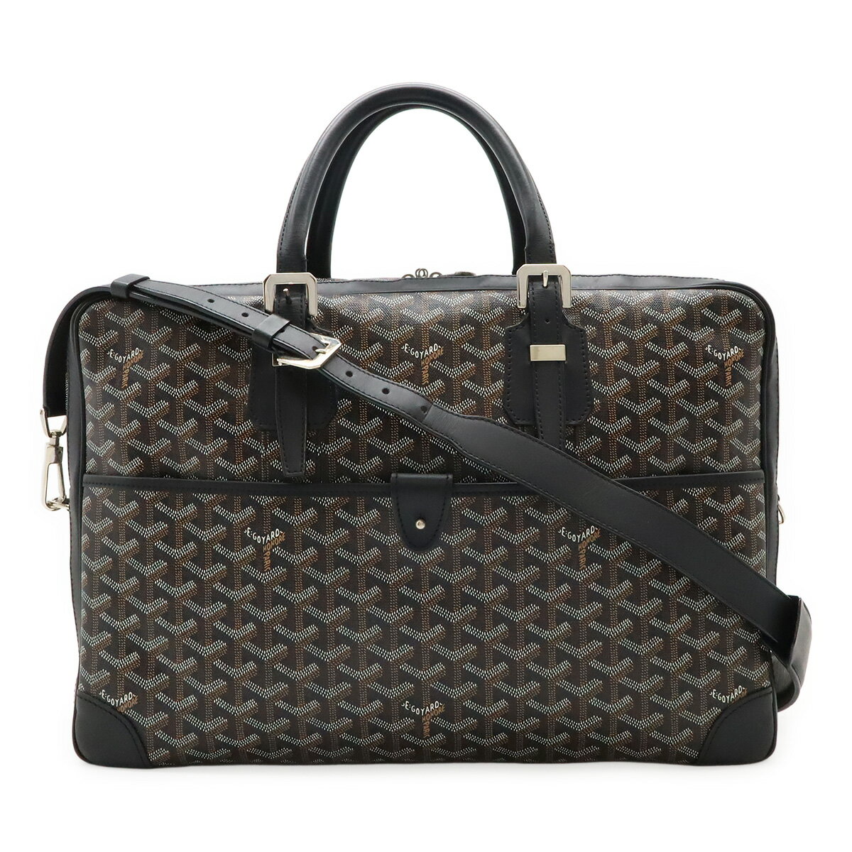 GOYARD ゴヤール アンバサードMM ビジネスバッグ ブリーフケース ハンドバッグ 2WAY シ ...