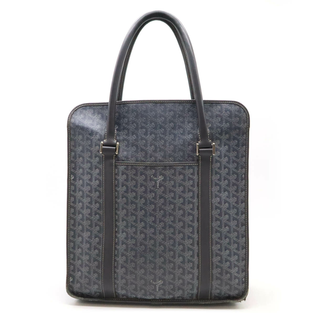 GOYARD ゴヤール ブルゴーニュ トートバッグ ビジネスバッグ ブリーフケース 書類カバン ヘリ ...