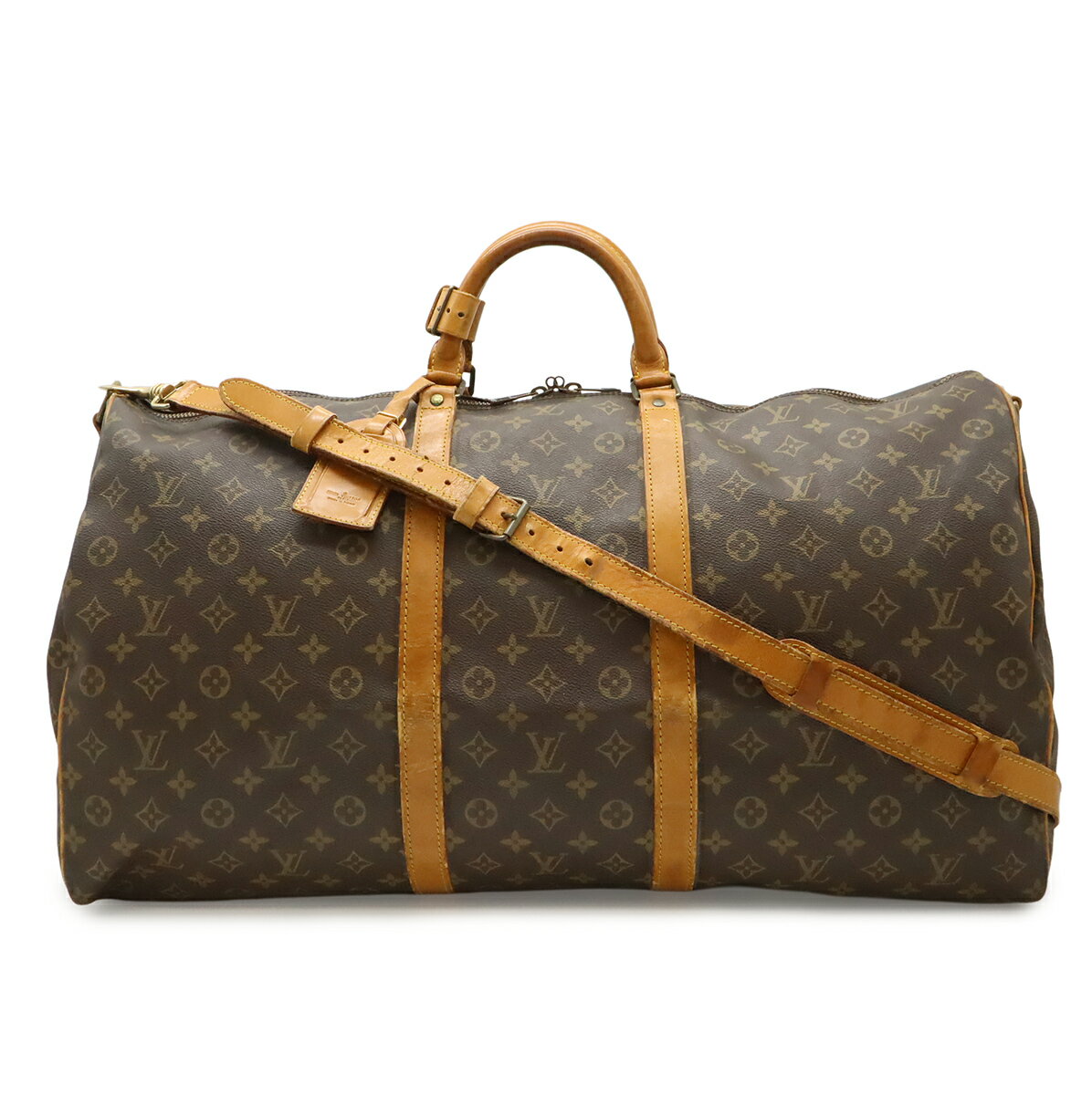Rakuten - LOUIS VUITTON ルイ ヴィトン モノグラム キーポル バンドリエール60 ボストンバッグ 旅行カバン トラベルバッグ 2WAY ショルダーバッグ M41412 【中古】