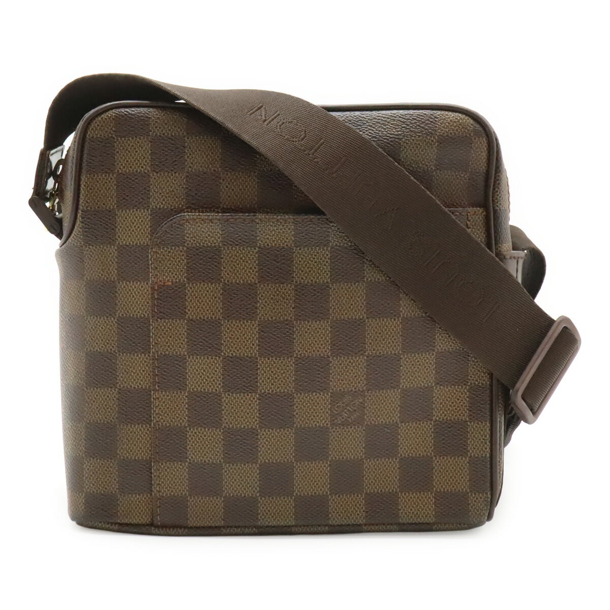 Rakuten - LOUIS VUITTON ルイ ヴィトン ダミエ オラフPM ショルダーバッグ ポシェット 斜め掛け N41442 【中古】