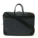 【バッグ】LOUIS VUITTON ルイ ヴィトン ダミエグラフィット PDV ポルトドキュマン ヴォワヤージュ GM ビジネスバッグ ブリーフケース 2WAYショルダー N41123 【中古】