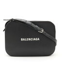 BALENCIAGA バレンシアガ EVERYDAY エブリデイ カメラバッグ S ショルダーバッグ ポシェット 斜め掛け レザー ブラック シルバー金具 55...